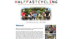 Desktop Screenshot of halffastcycling.com